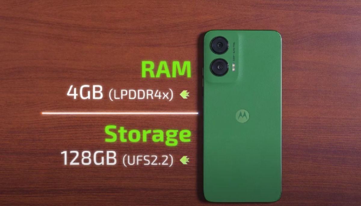 Motorola Moto G35 5G Ram & Storage