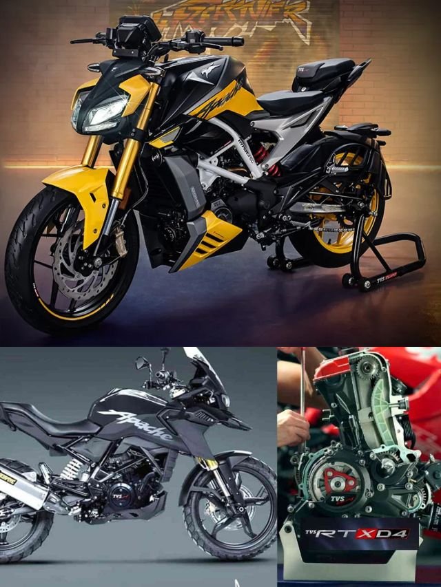 भारत में तहलका मचाने लॉन्च TVS Apache RTX 300 एडवेंचर बाइक, जाने ये फीचर्स