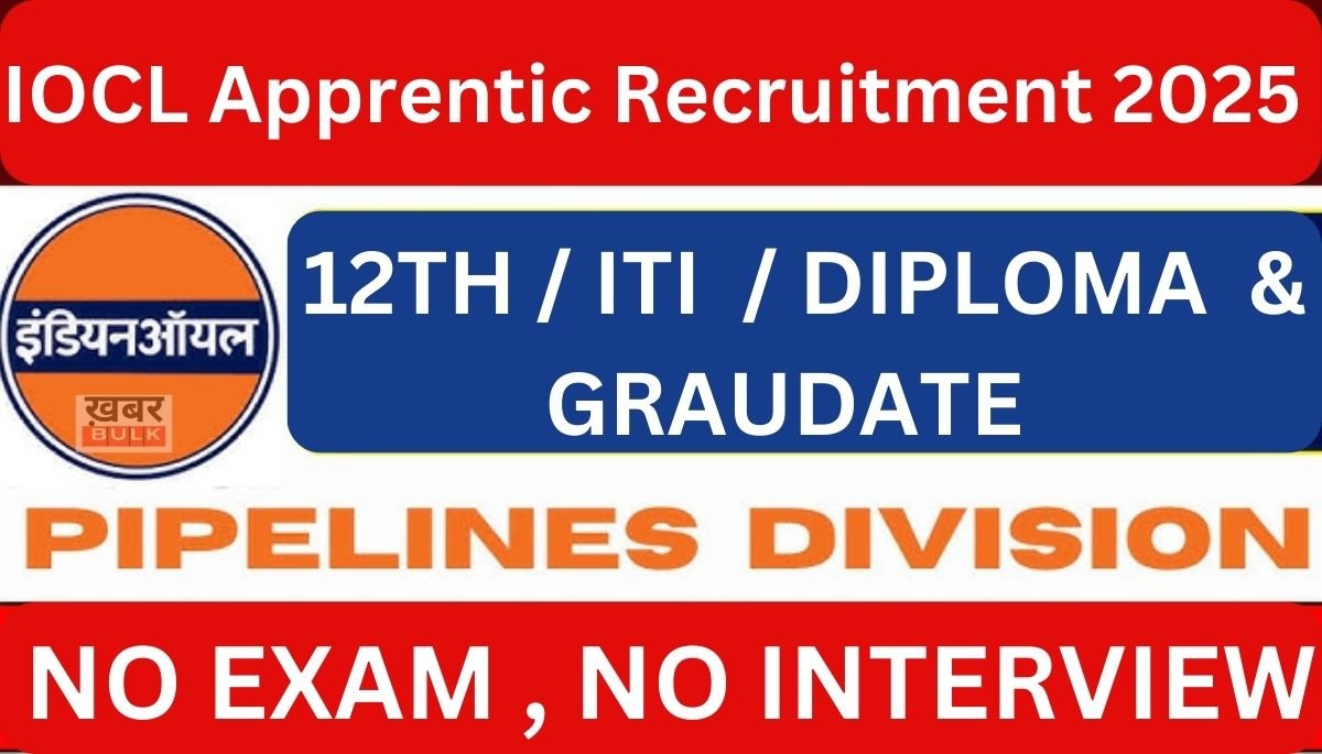 IOCL Apprentice Recruitment 2025